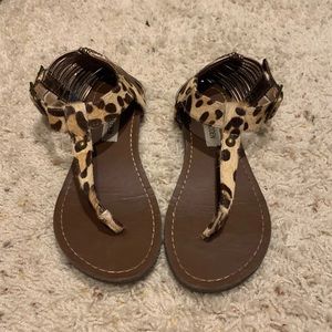 Steve Madden Leopard Sandals